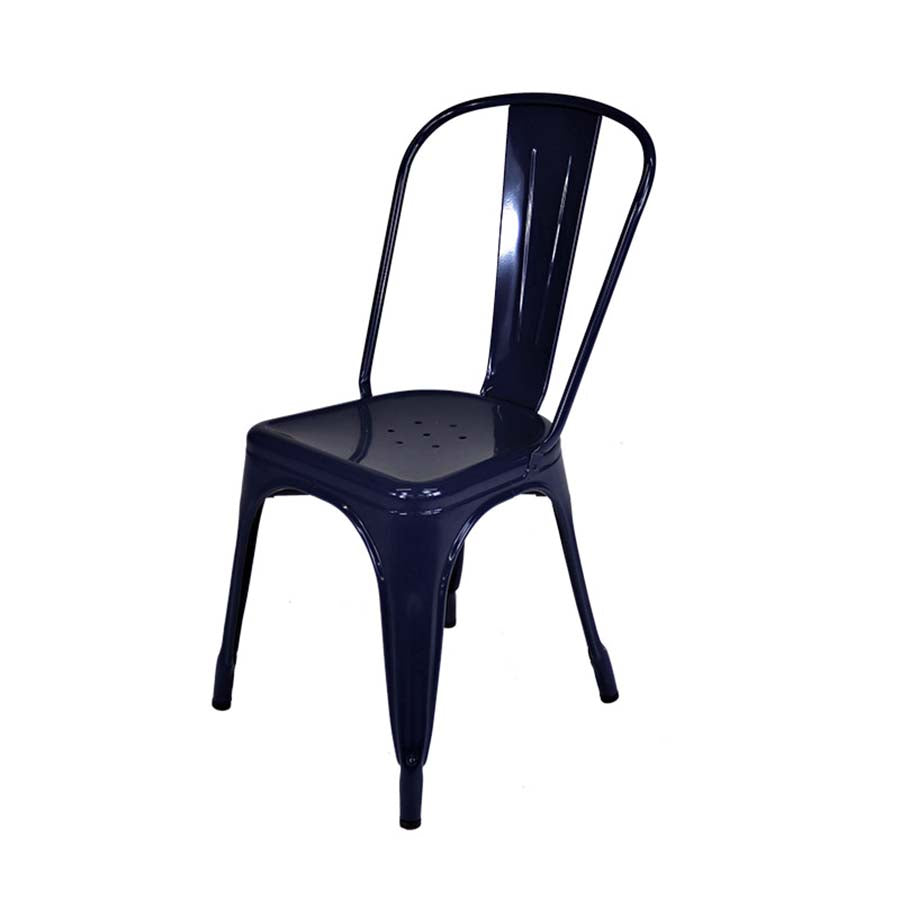 <tc>Tolix</tc>: Sedia Chaise A Cafe - Ristrutturata
