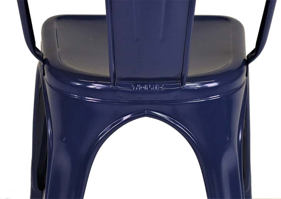 <tc>Tolix</tc>: Sedia Chaise A Cafe - Ristrutturata