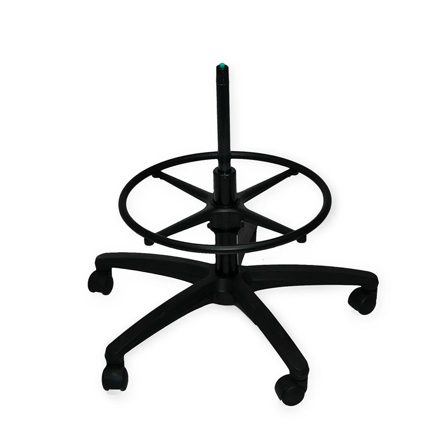 <tc>Suscom</tc>: Base universale per sedia da ufficio con ruote, gas da 14 pollici e anello da disegnatore - Ricondizionata