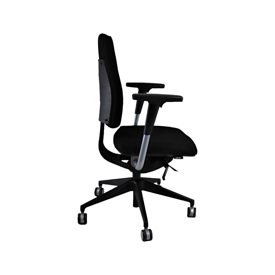 <tc>Senator</tc>: <tc>Sprint</tc> Sedia operativa in tessuto nero - Ricondizionata