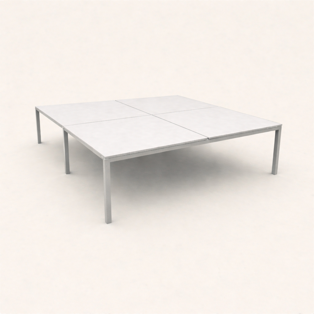 Dynamobel: Bench Desk a 4 vie 2400 x 1600 - Ristrutturato