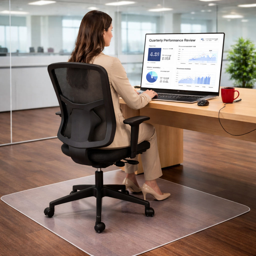 Global:  GL Mesh Back Office Chair in Black - Refurbished