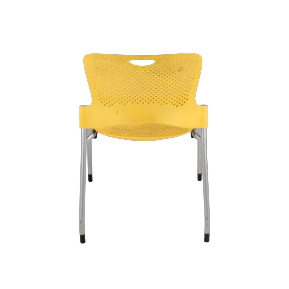 Herman Miller: Sedia Caper in Giallo - Ristrutturata