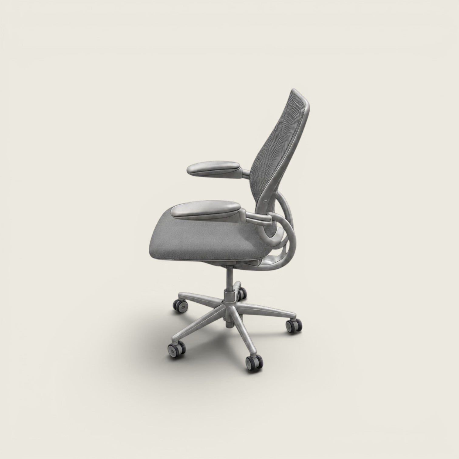 <tc>Humanscale</tc>: <tc>Liberty</tc> Sedia da ufficio in tessuto nero - Ricondizionata