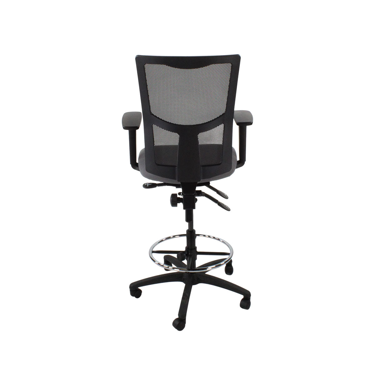 TOC: Ergo 2 Draughtsman Chair in Grey Fabric - Refurbished