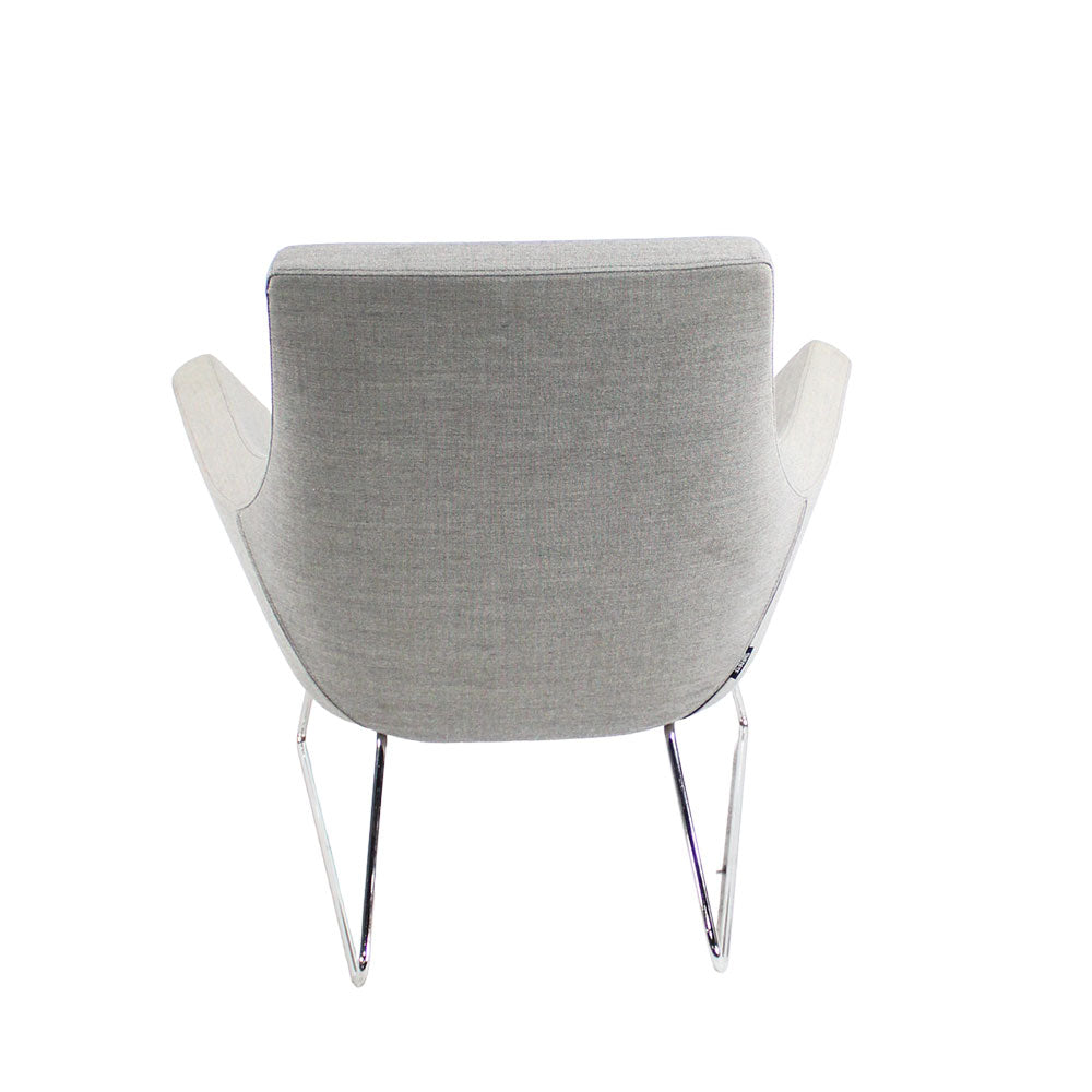 Swedese: Happy Easy Chair in Grey Fabric - Refurbished