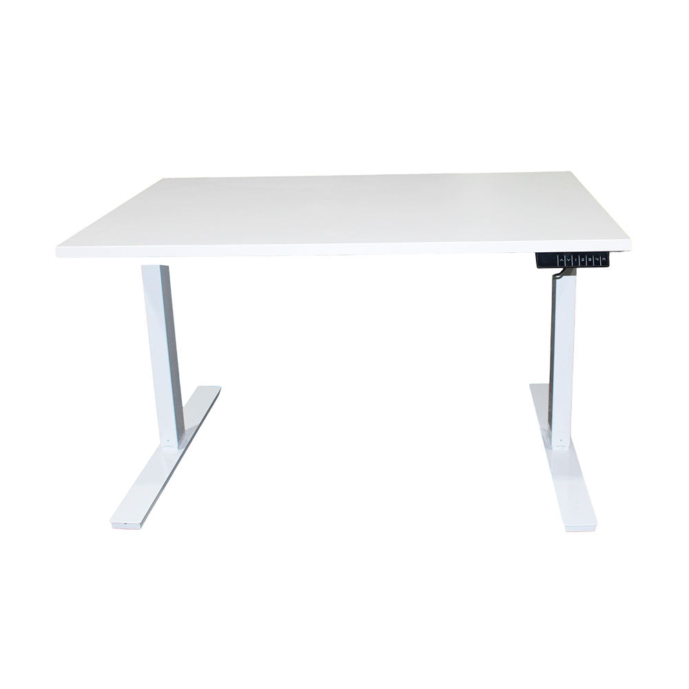 Workstories - Solo - Scrivania elettrica sit-stand in bianco - Ricondizionata