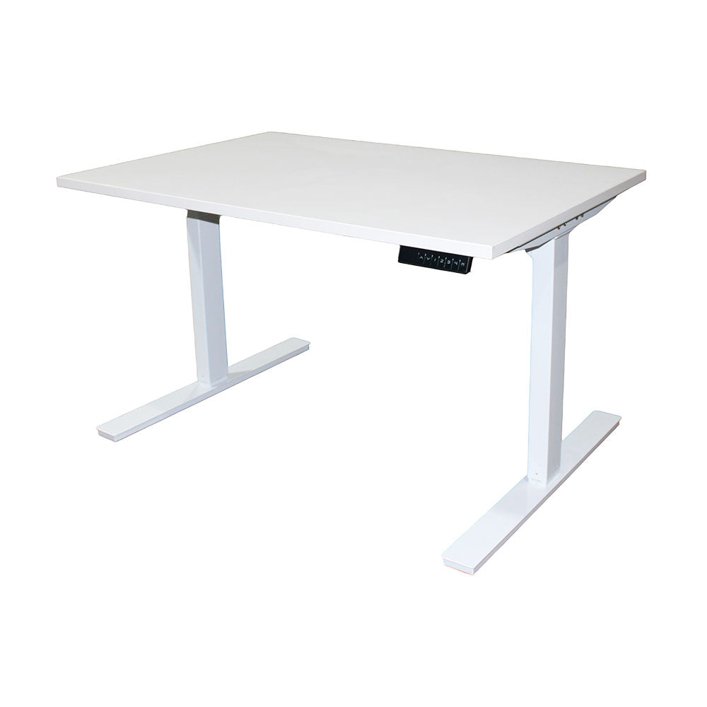 Workstories - Solo - Scrivania elettrica sit-stand in bianco - Ricondizionata