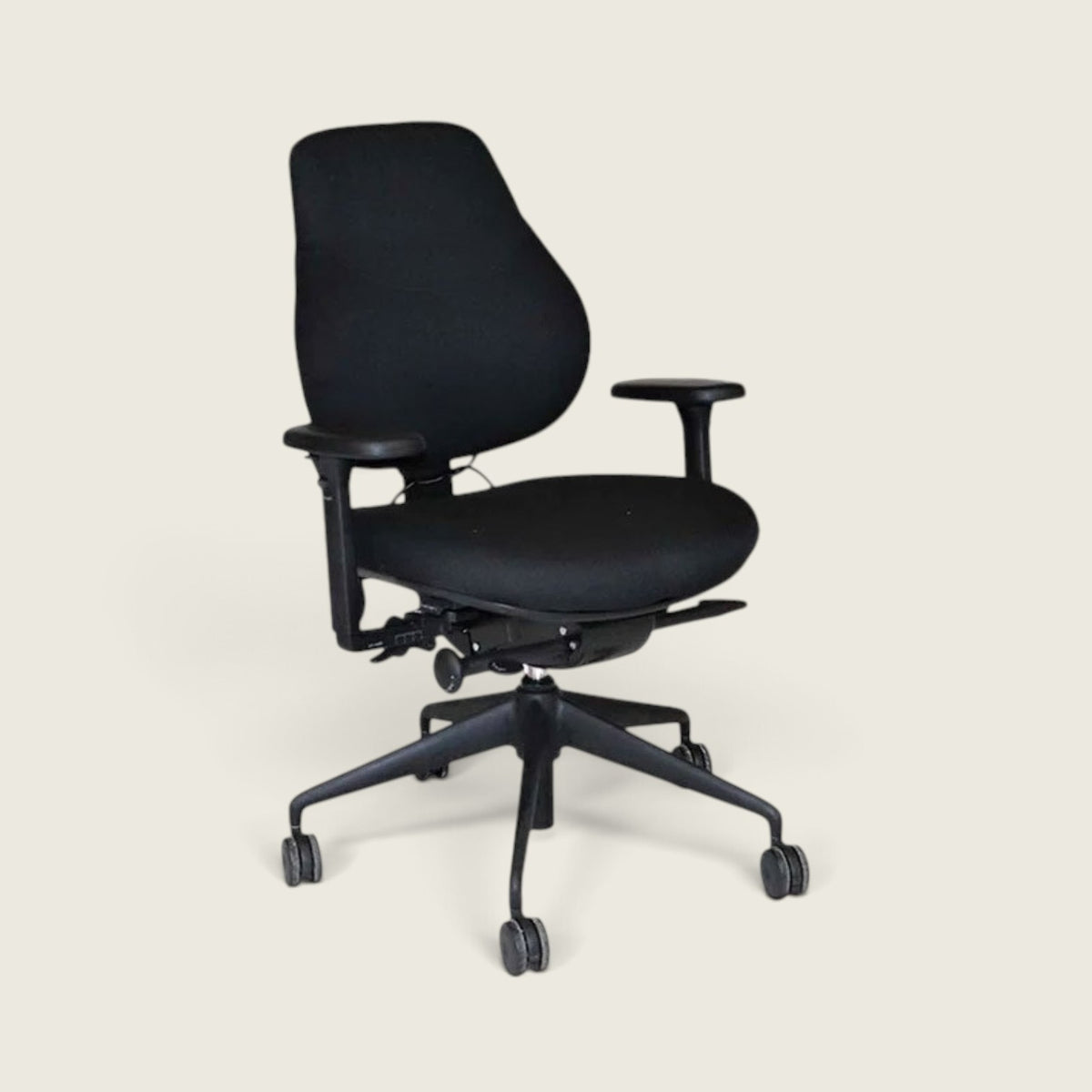 OrangeBox: Flo Office Chair in Black Fabric - Refurbished