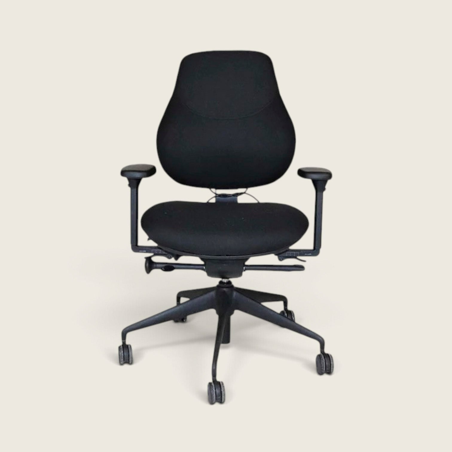 OrangeBox: Flo Office Chair in Black Fabric - Refurbished