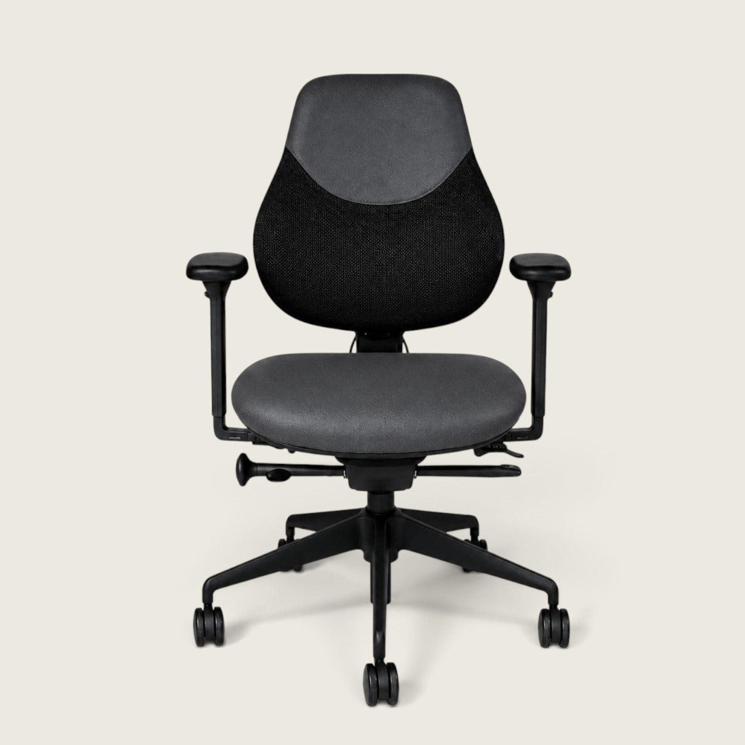OrangeBox: Flo Office Chair in Grey Fabric - Refurbished