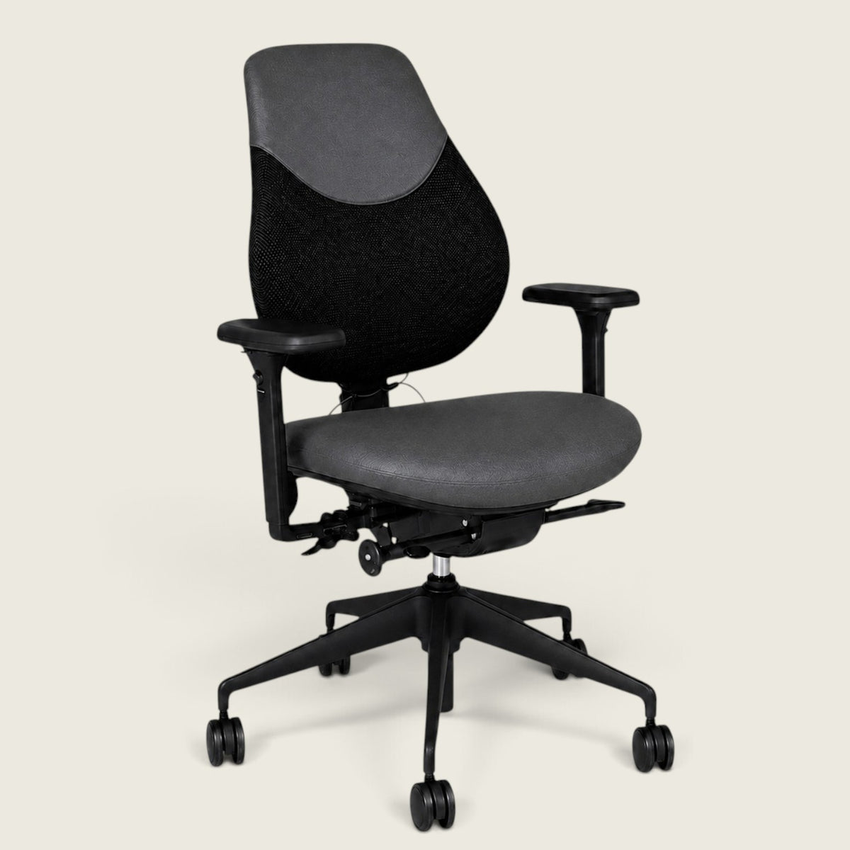 OrangeBox: Flo Office Chair in Grey Fabric - Refurbished