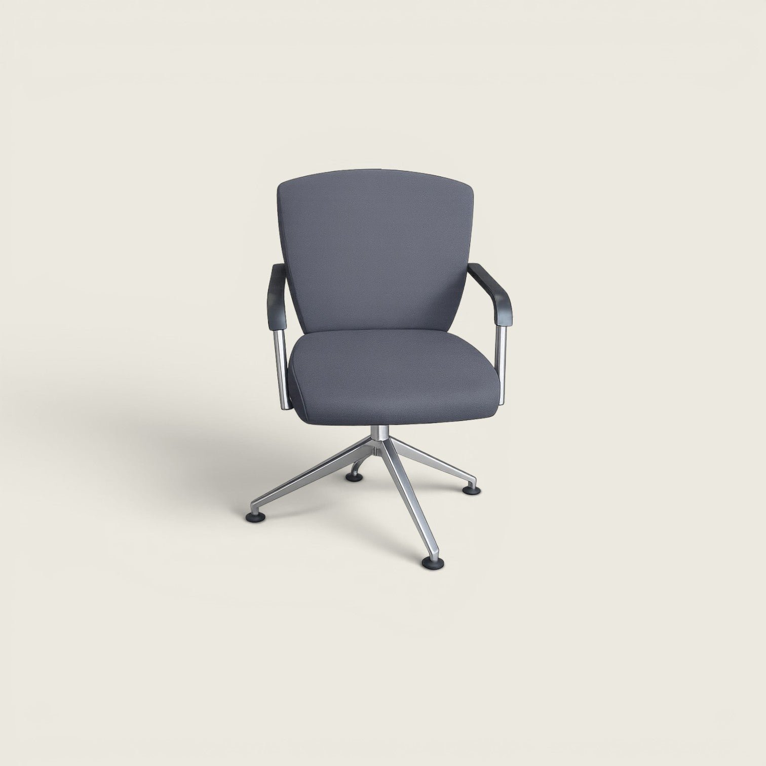 Pledge: Conference/Meeting Chair in Grey Fabric - Refurbished