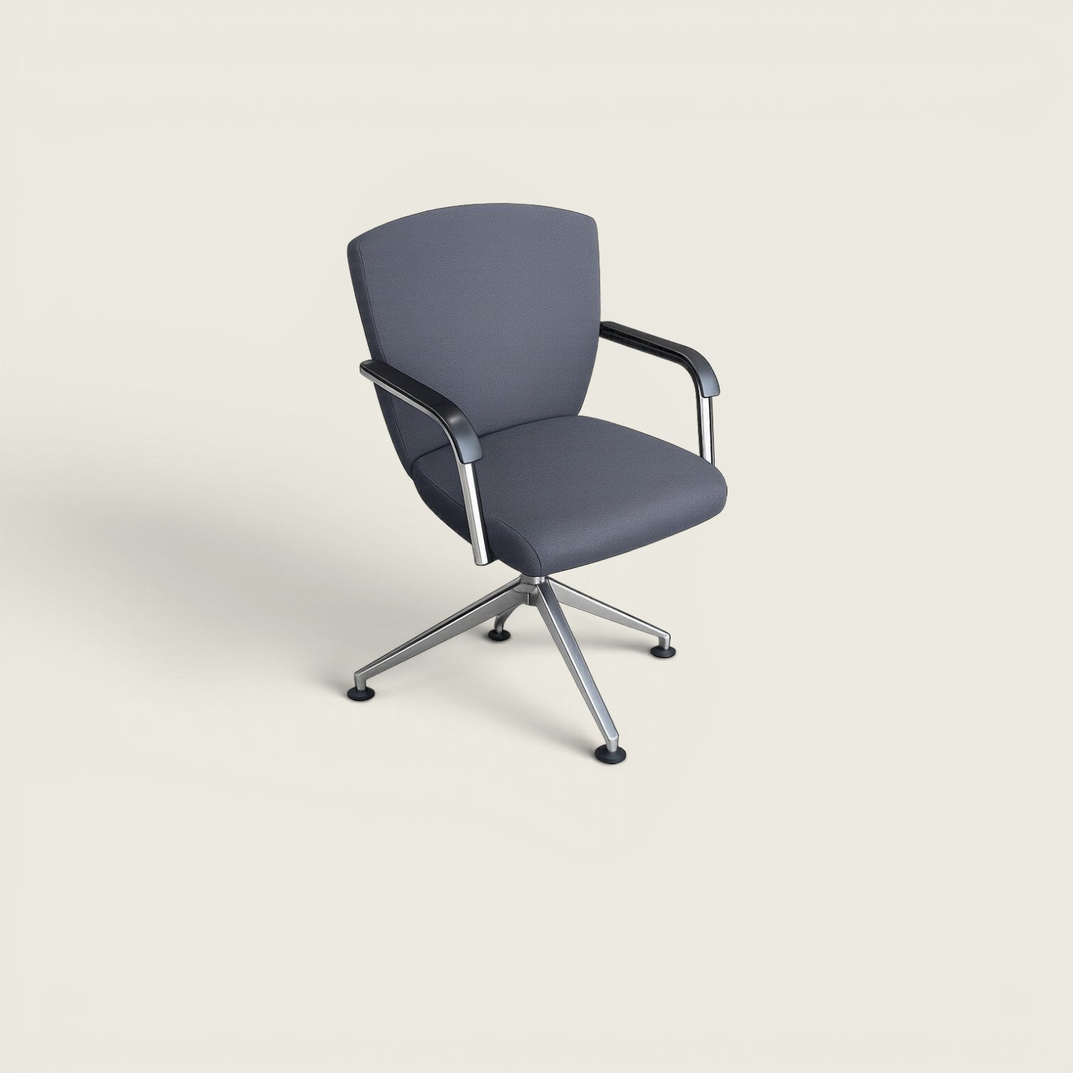 Pledge: Conference/Meeting Chair in Grey Fabric - Refurbished