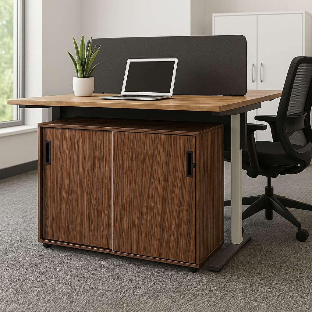 <tc>Senator</tc>: Credenza marrone scuro - Ristrutturata