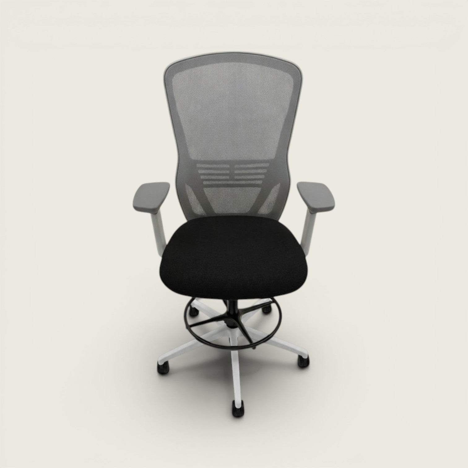 <tc>Senator</tc>Sedia da disegno Ousby nera - Ristrutturata
