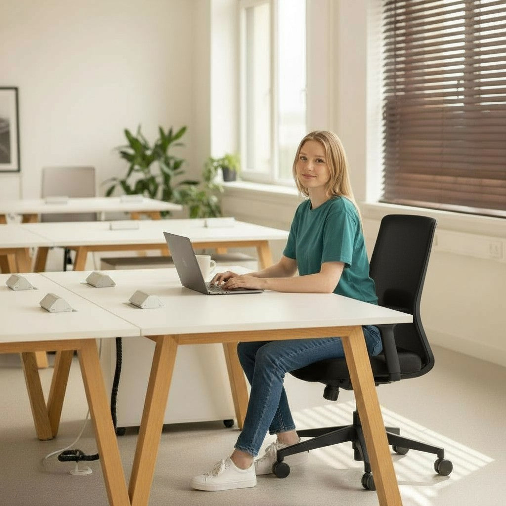 <tc>Allermuir</tc>: Haven Solo Pod in tessuto grigio/rosa - Ricondizionato