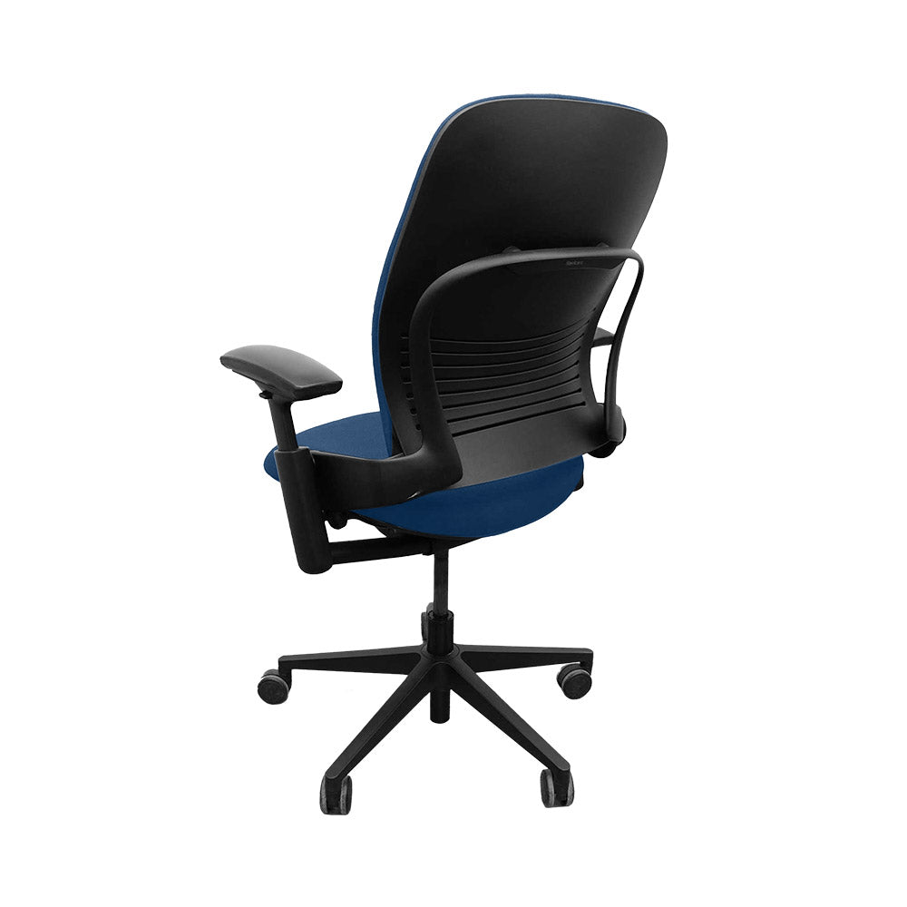Steelcase: Sedia da ufficio Leap V2 - Tessuto Blu - Ristrutturata
