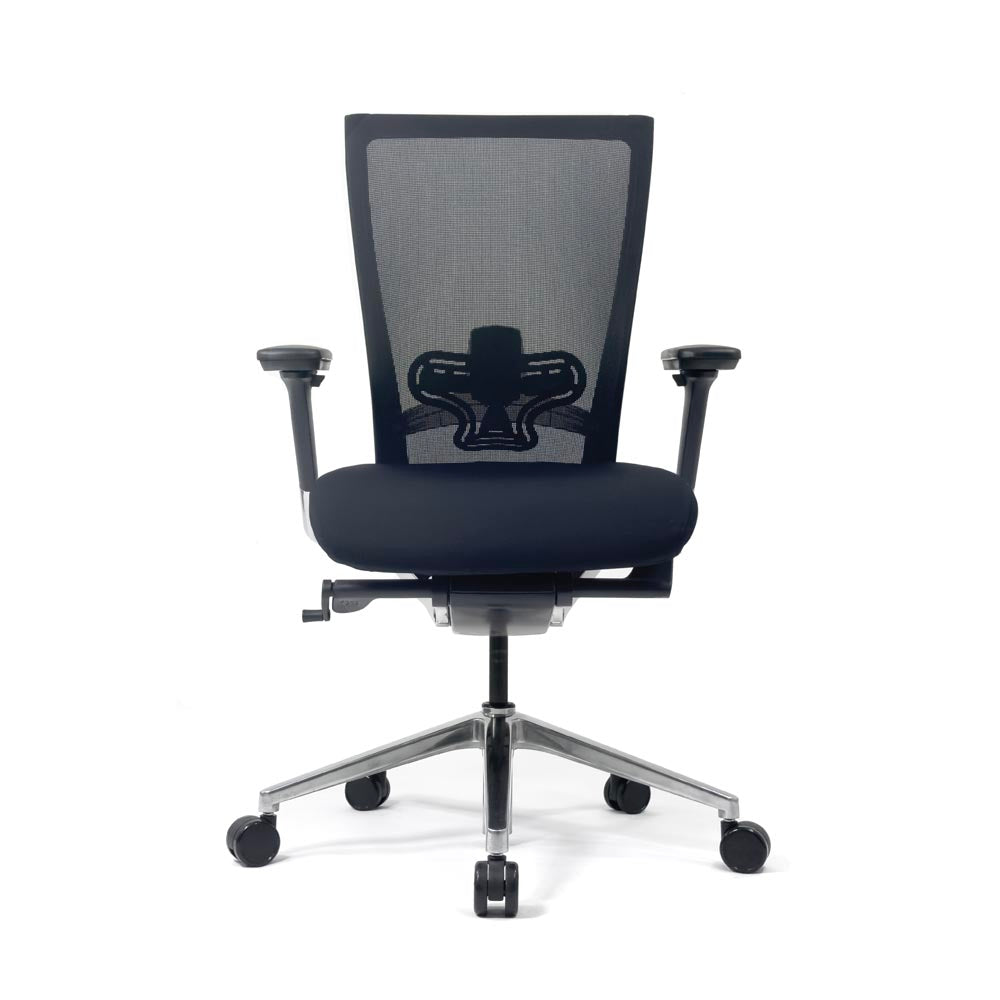 Techo: Sidiz Task Chair in Black Fabric - rinnovato
