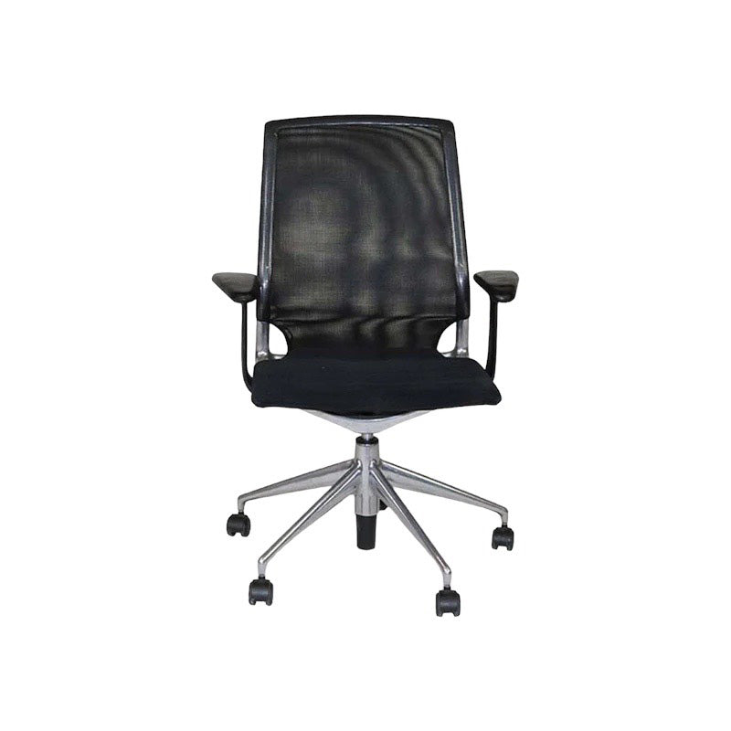 Vitra: Meda Office Chair with Full Aluminium Frame - Refurbished
