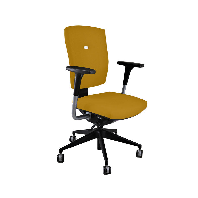 Senator: Sprint Task Chair in Yellow Fabric - Refurbished