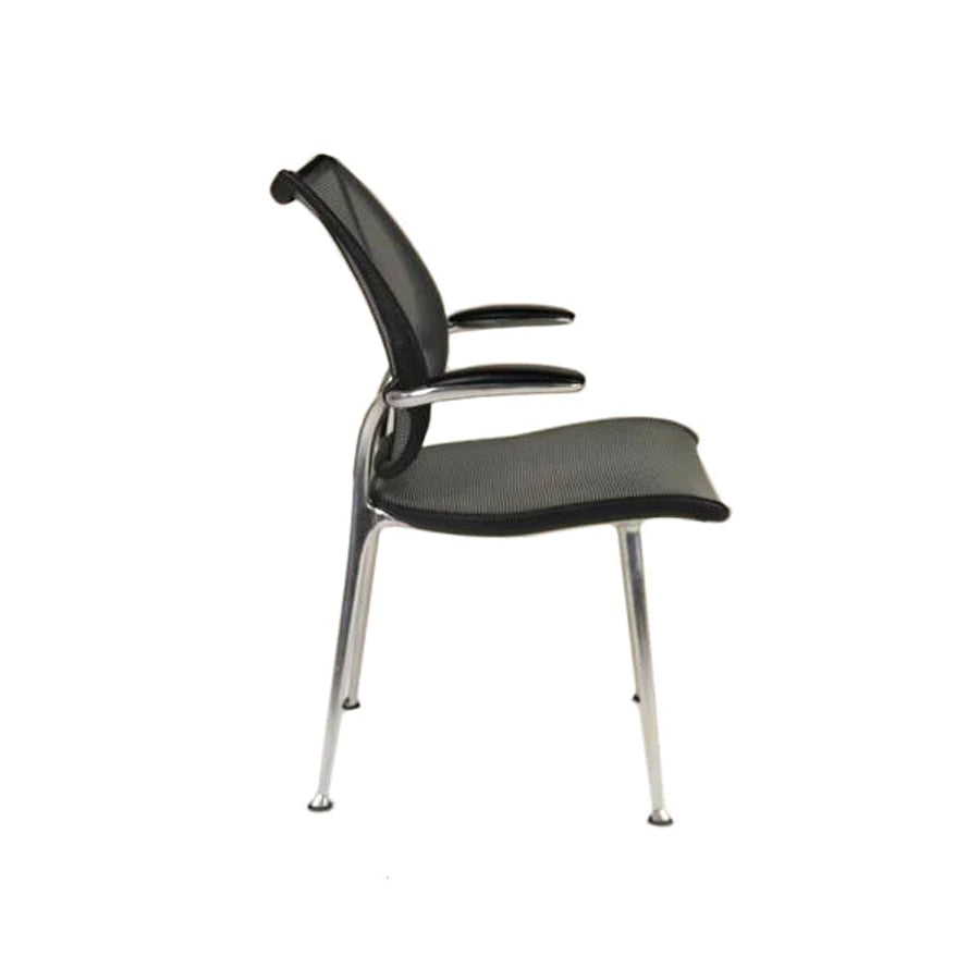 Humanscale: sedia Liberty Side Chair con struttura in alluminio - Ristrutturata